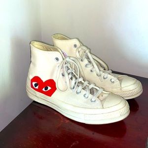 Comme des Garçons x Chuck Taylor All Star Hi ‘Milk’ | Wnms 9